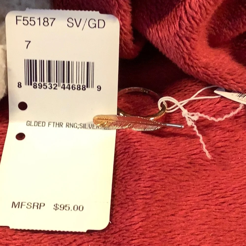 NWT Coach Feather Ring